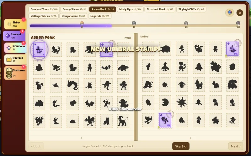 The stamp book